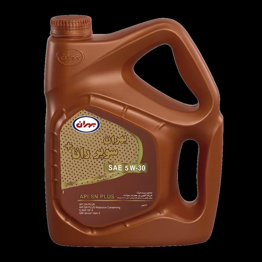 روغن موتور بهران سوپر رانا پلاس 5 لیتری 5W-30 SN