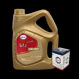 پک روغن بهران رانا 20w50SM + فیلتر روغن سرکان