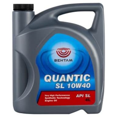 روغن موتور بهتام کوانتیک 10W-40 چهار لیتری API SL
