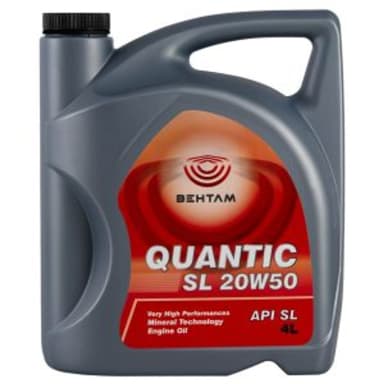روغن موتور بهتام کوانتیک 20W-50 چهار لیتری API SL