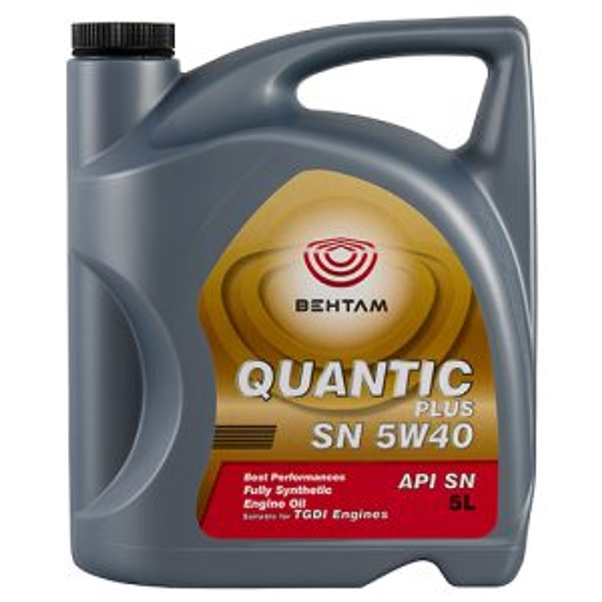 روغن موتور بهتام کوانتیک پلاس 5W-40  پنج لیتری API SN