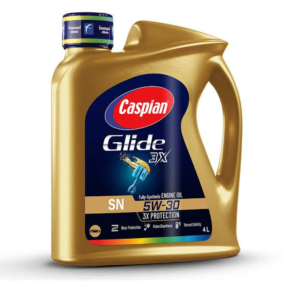 روغن موتور کاسپین تمام سینتتیک 5W-30 چهار لیتری API SN