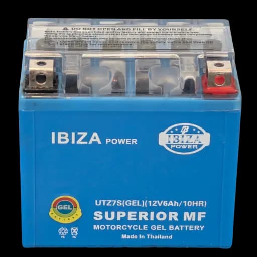 باتری موتور سیکلت ایبیزا 5 آمپر متوسط