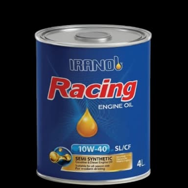 روغن موتور ایرانول ریسینگ 10W40 چهار لیتری