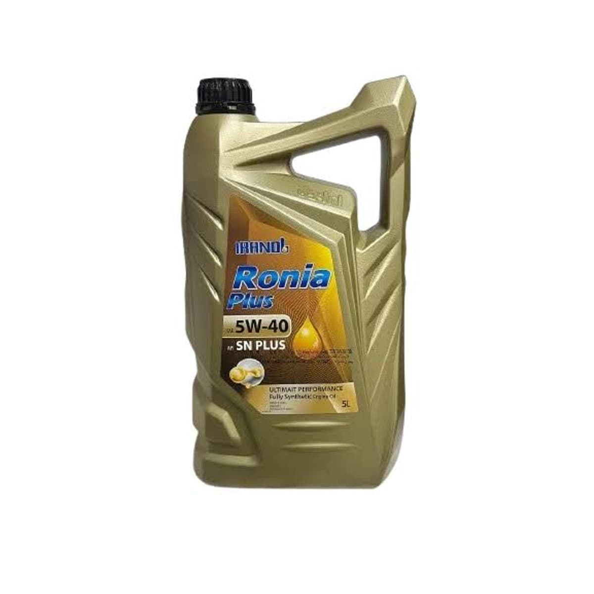 روغن موتور ایرانول رونیا پلاس 5W-40 پنج لیتری API SN Plus
