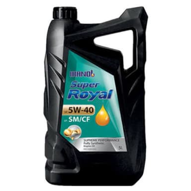 روغن موتور ایرانول سوپر رویال API SM  5W-40 پنج لیتری