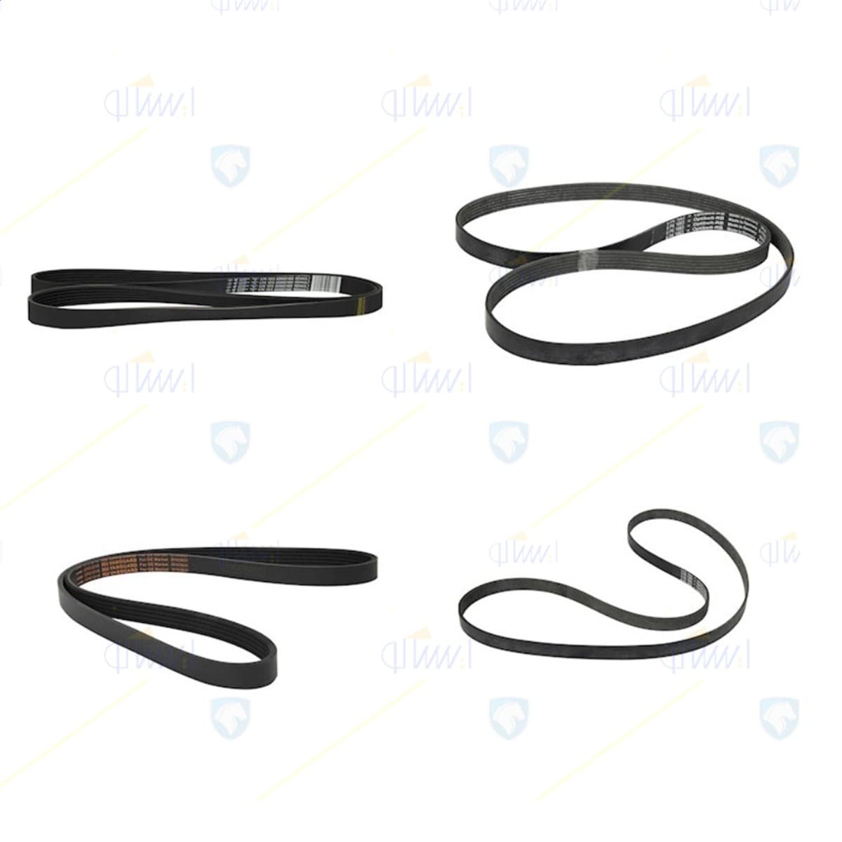 تسمه دینام -موتور K4Mبا کولرو هیدرولیک سایز 6PK1822 مناسب برای  رنو تندر2070202107