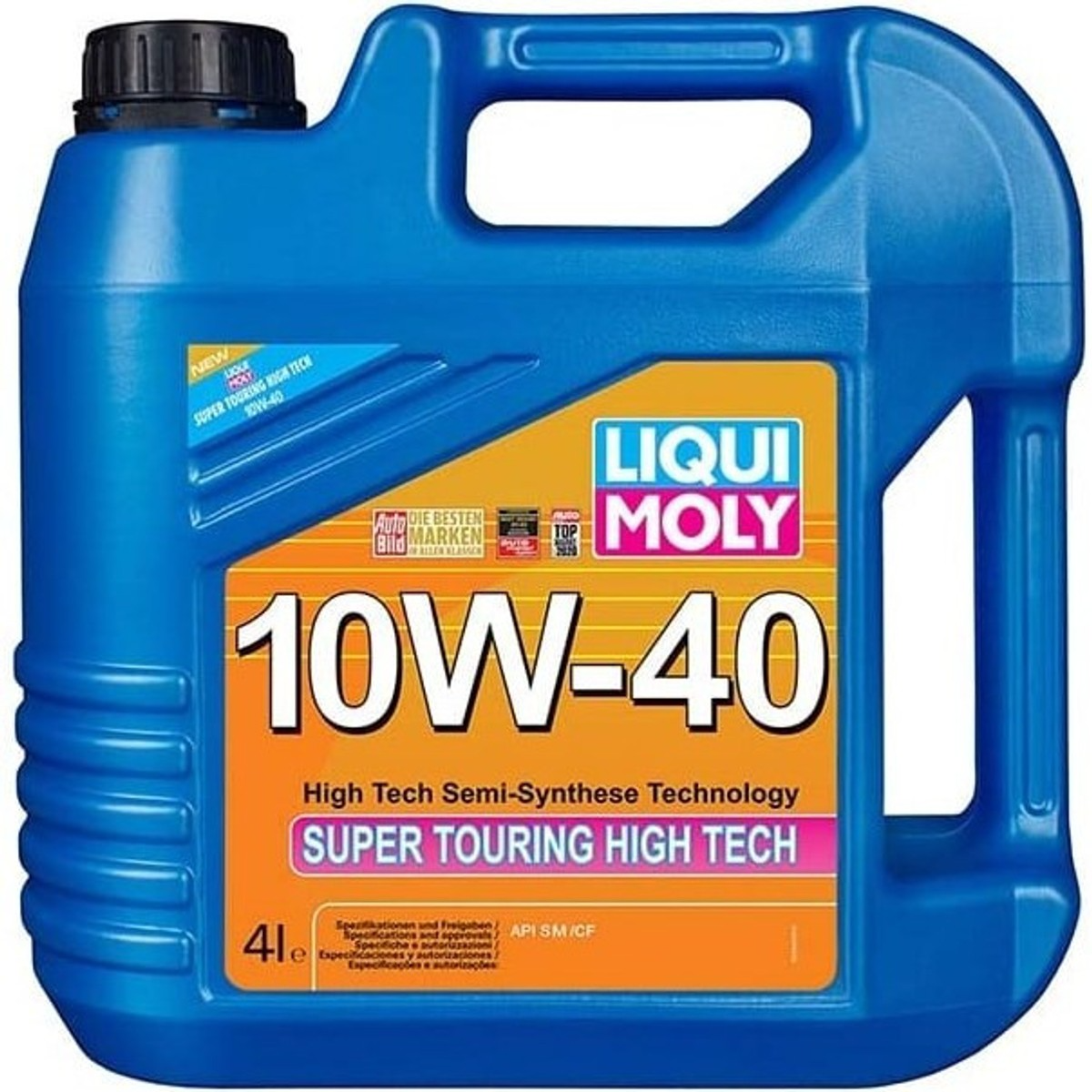 روغن موتور لیکومولی SUPER TOURING HIGH TECH 10W-40 چهار لیتری