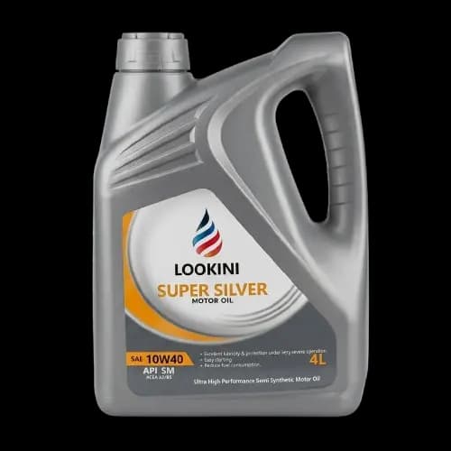روغن موتور لوکینی LOOKINI 10W40 S Silver SM 4L