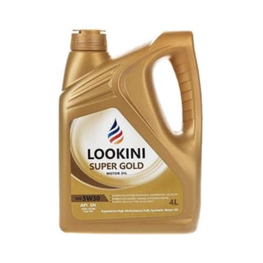 روغن موتور لوکینی LOOKINI سوپر گلد Super Gold 5W-30 چهار لیتری API SN