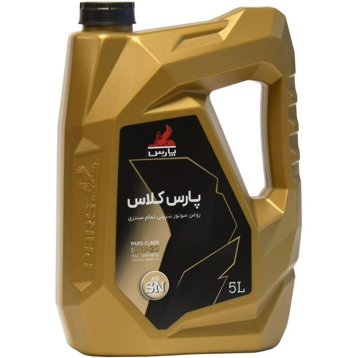 روغن موتور نفت پارس کلاس 0W-20 پنج لیتری API SN