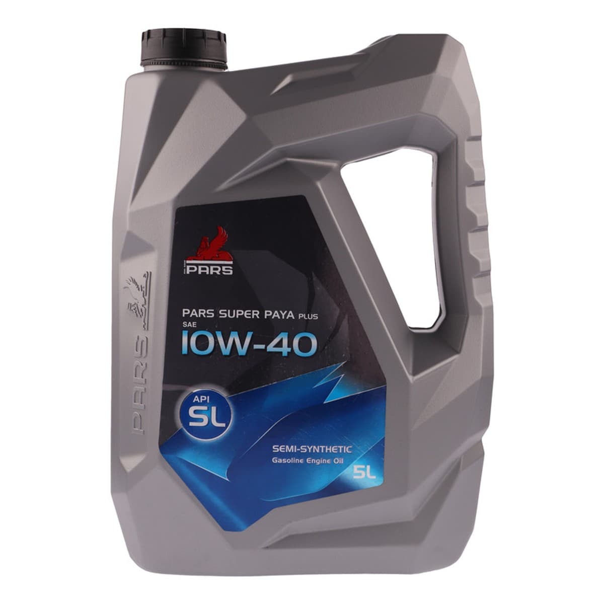 روغن موتور نفت پارس سوپر پایا پلاس 10W-40 پنج لیتری API SL