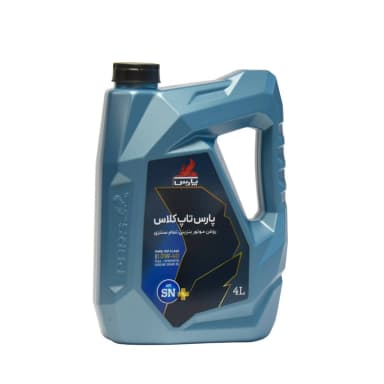روغن موتور نفت پارس تاپ کلاس 10W-40 چهار لیتری API SN