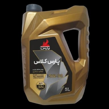روغن موتور نفت پارس کلاس 5W-30 پنج لیتری API SN