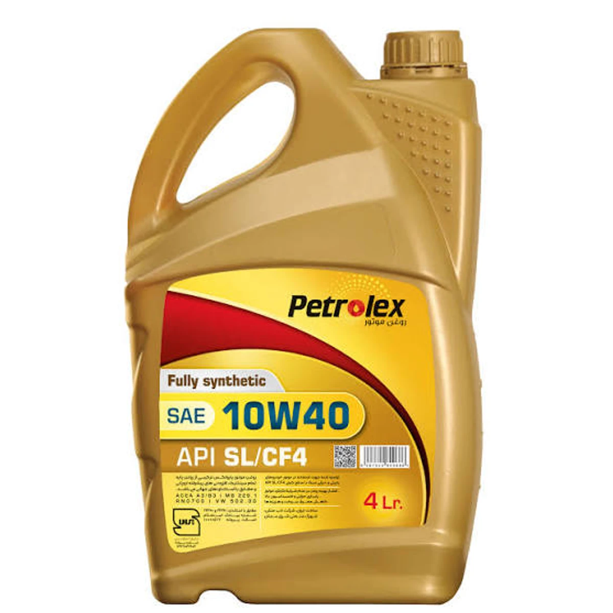 روغن موتور پترولکس تمام سنتتیک  API SL/CF4 10W-40