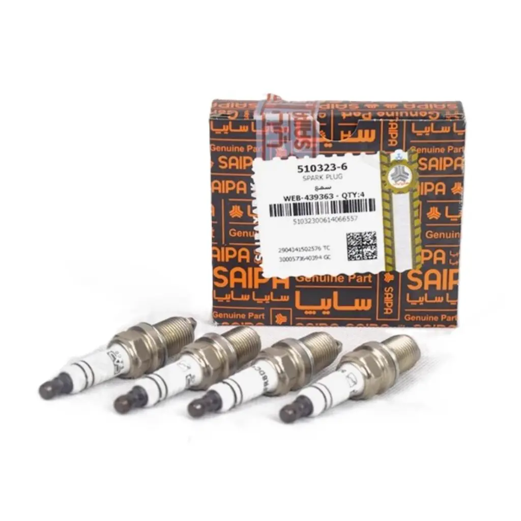 شمع سایپا یدک  مناسب برای خودرو پراید کد 510323 - 6 بسته 4 عددی