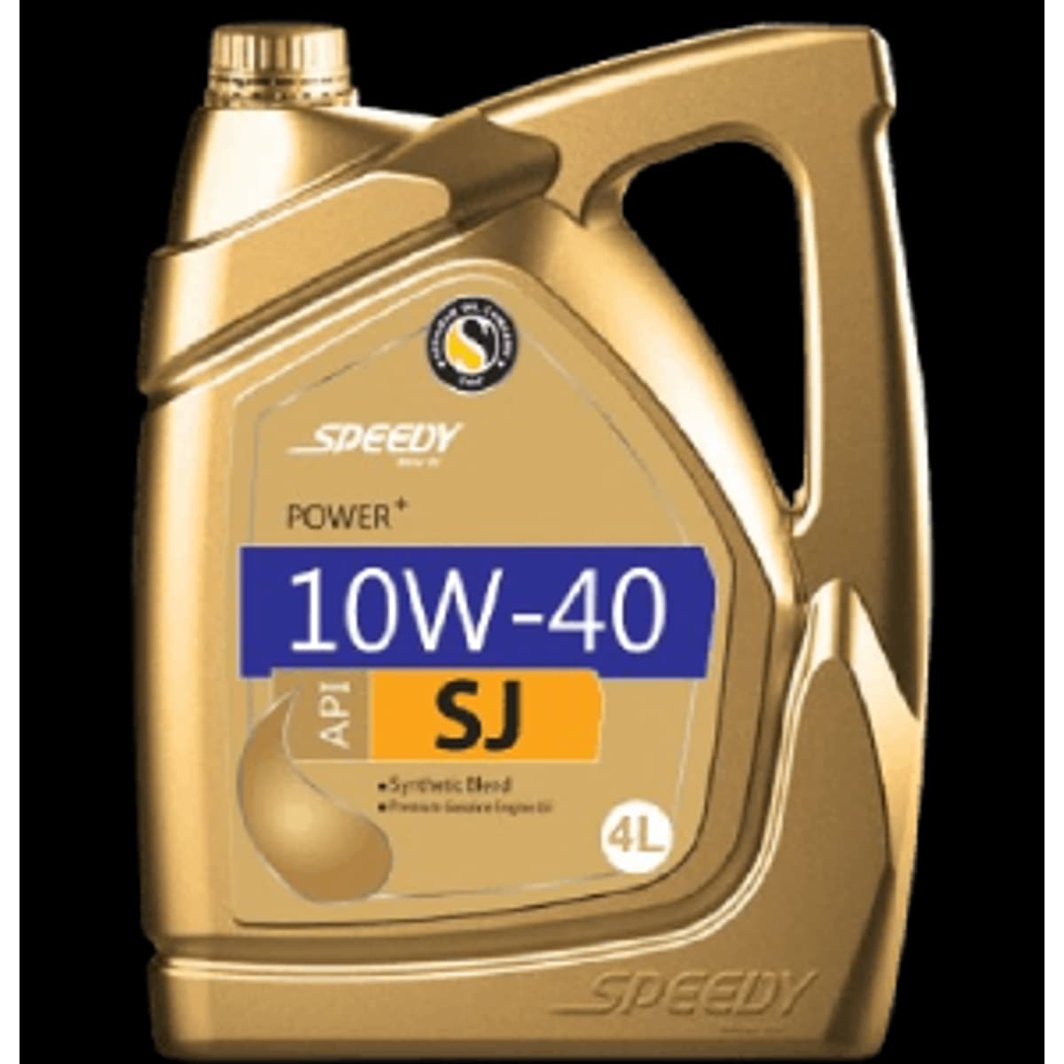 روغن موتور اسپیدی پاور پلاس اسپیدی 10W-40 چهار لیتری API SJ