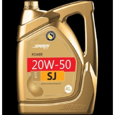 روغن موتور اسپیدی پاور اسپیدی 20W-50 چهار لیتری API SJ