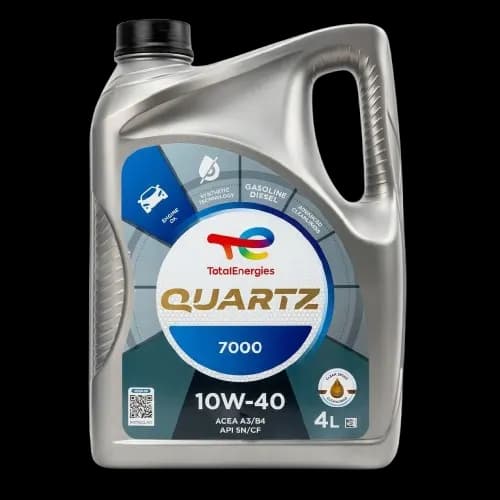 روغن موتور توتال TOTAL  10W-40 7000 SN  ( امارات - نیمه سنتتیک )