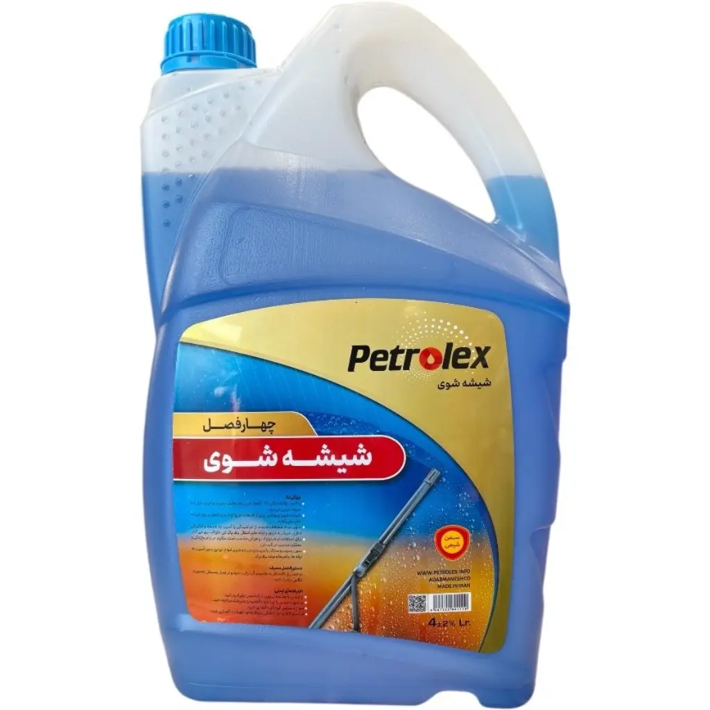 مایع شیشه شوی 4 لیتری پترولکس