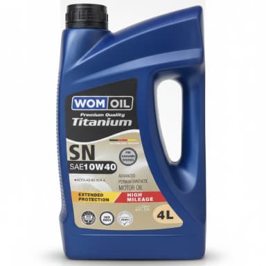 روغن موتور وم اویل 10w40 SN چهار لیتری