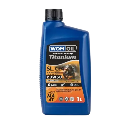 روغن موتور سیکلت وم اویل  20W50 SL MA2 یک لیتری