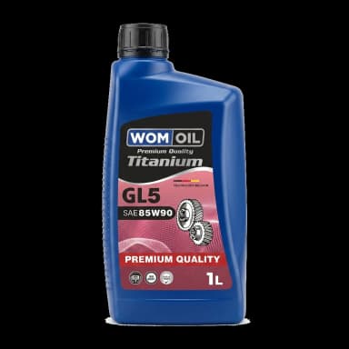 واسکازین وم اویل WOMOIL  GL5-85-90 یک لیتری