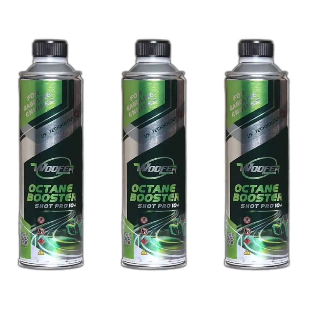 مکمل بنزین ووفر Shot Pro 10 500 میلی‌لیتری بسته 3 عددی