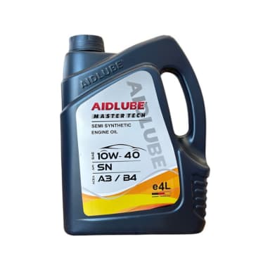 روغن موتور ایدلوب AIDLUBE 10W-40 چهار لیتری API SN