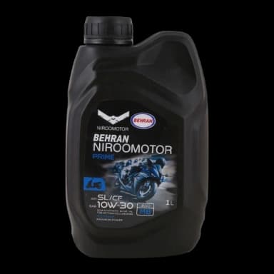 روغن موتور بهران نیرو موتور 10W30 SL یک لیتری Prime