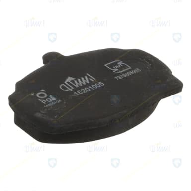 لنت ترمزدیسکی چرخ جلو(دست 4 عددی )-206-رانا(با PAD SPRING) مناسب برای پژو207، رانا، دانگ فنگ H30، S30 دانگ فنگ، تارا، پژو 206 1620104497