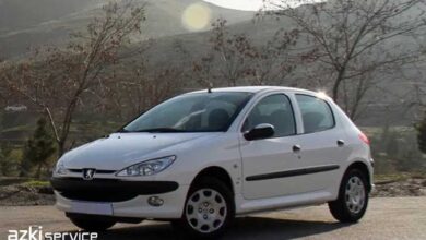 مزایا و معایب پژو 206 تیپ 2