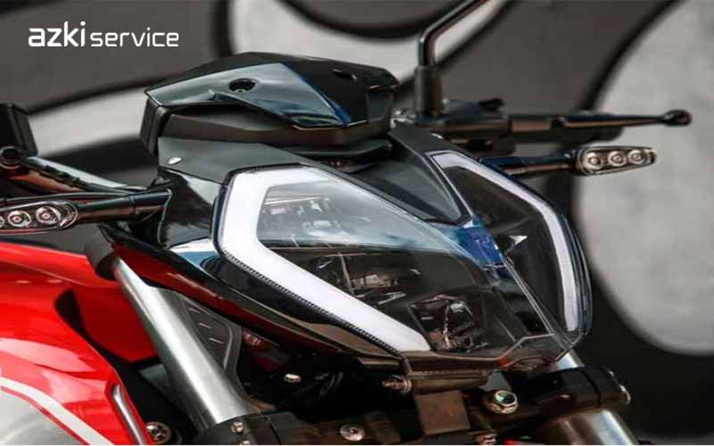 بررسی ظاهری موتور بنلی 180