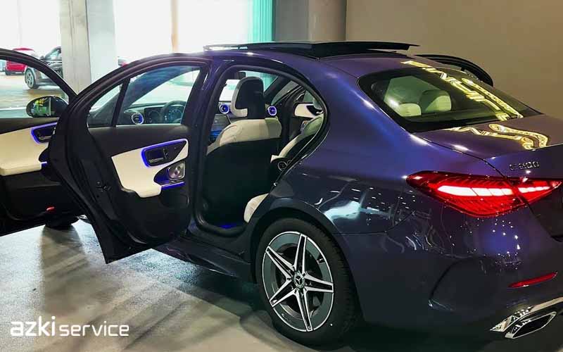 طراحی ظاهری بنز سی ۲۰۰