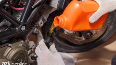 روغن سوزی موتور سیکلت