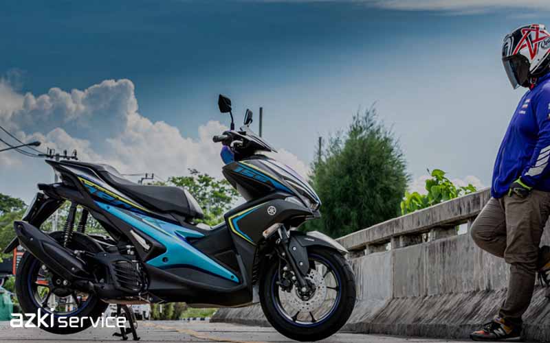 سیستم تعلیق و ترمز یاماها  AEROX 155