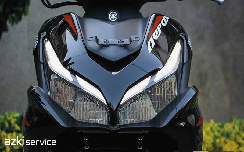 طراحی جلوی یاماها  AEROX 155