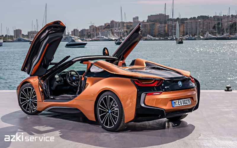 طراحی بیرونی بی‌ام‌و i8