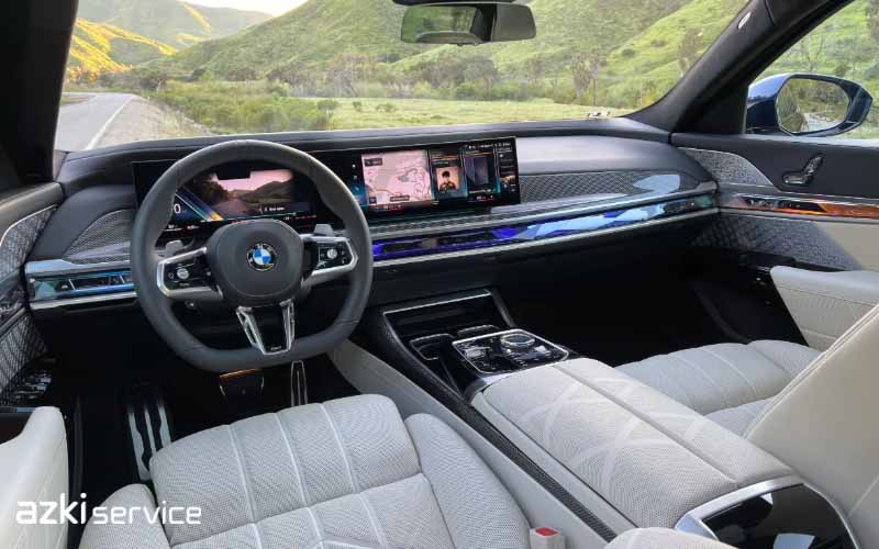 طراحی داخلی بی‌ام‌و سری ۷