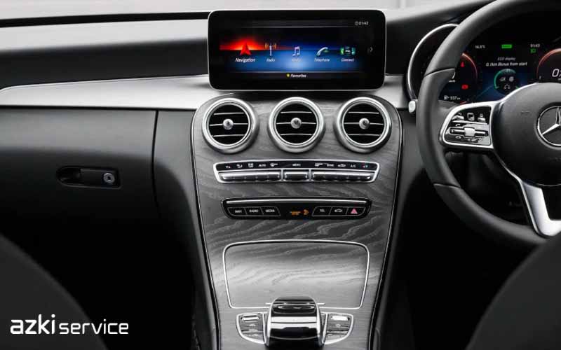 امکانات و تجهیزات بنز c200