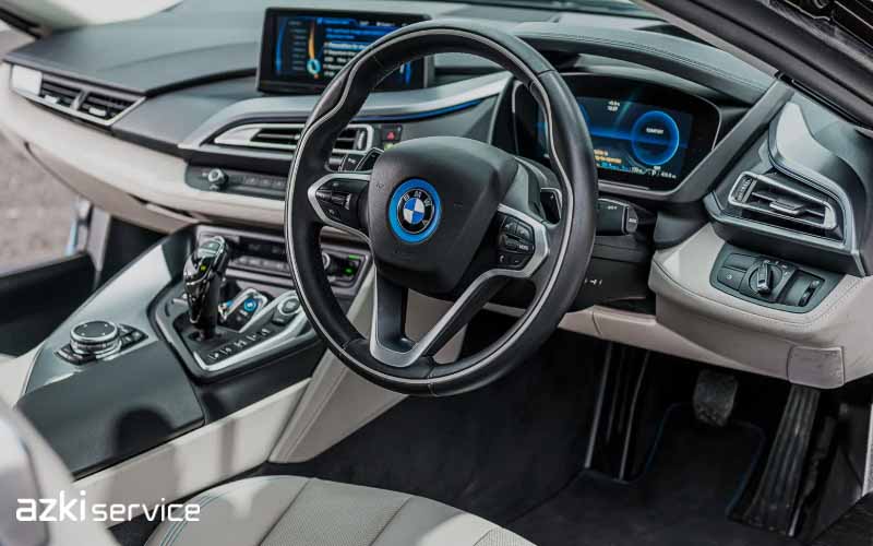 طراحی و فضای داخلی بی‌ام‌و i8