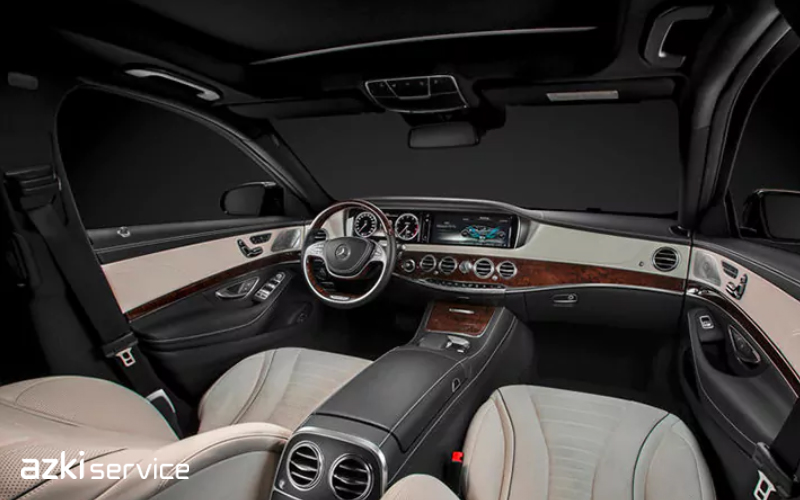 داخل مرسدس‌بنز S500 ؛ تجربه‌ای لوکس و تکنولوژی‌محور