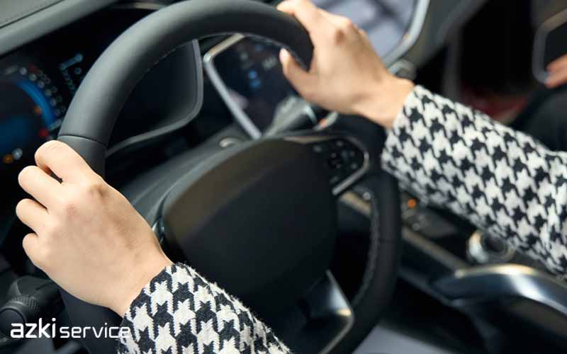 علت سفت شدن فرمان بعد از گرم شدن