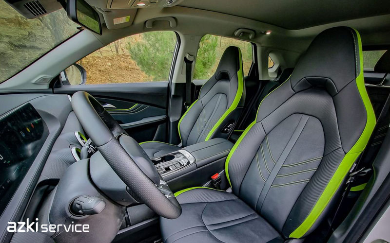 طراحی داخلی لاماری ایما هیبرید؛ تجربه‌ای لوکس و مدرن پشت فرمان