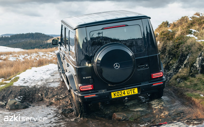 تجربه رانندگی با بنز G Class