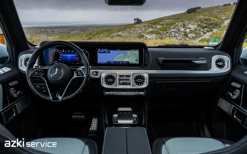 داخل مرسدس بنز G Class؛ لوکس و مدرن با حفظ اصالت