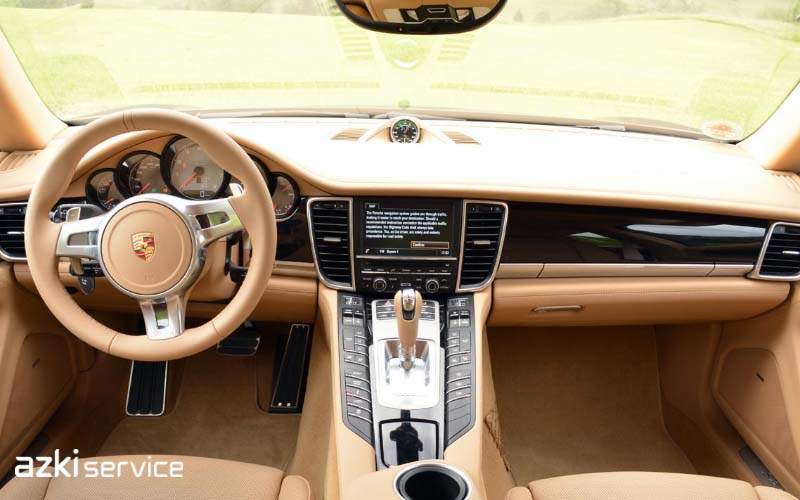 فضای داخلی پورشه پانامرا؛ ترکیبی از راحتی، لوکس بودن و تکنولوژی