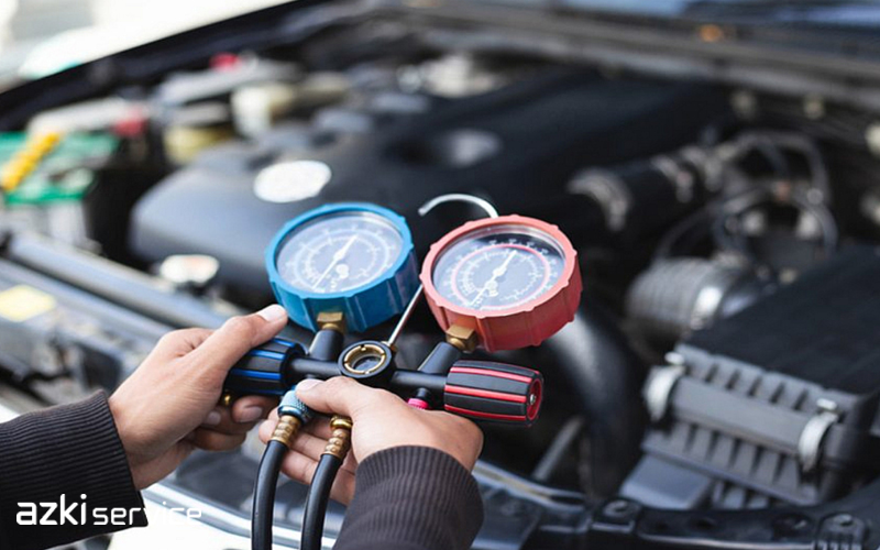 چرا گاز کولر ماشین کم میشود؟