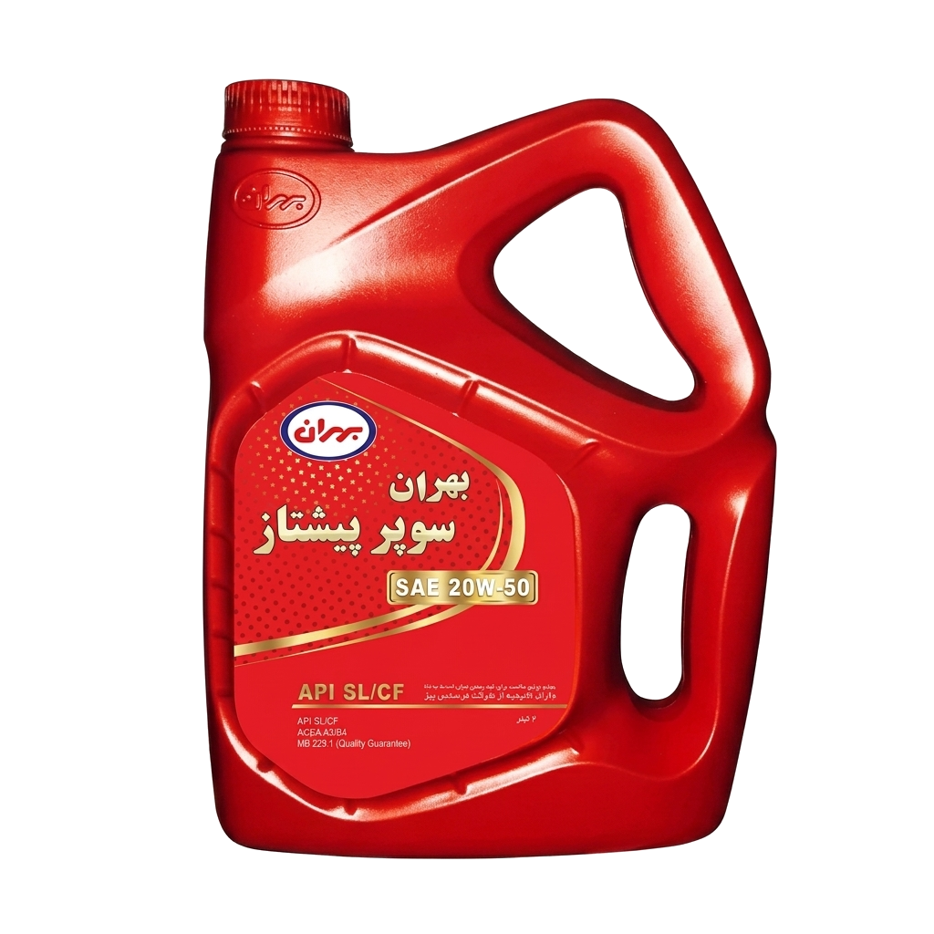 روغن موتور بهران سوپر پیشتاز  20W-50 SL
